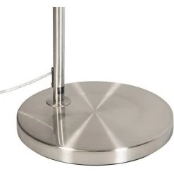 QAZQA Arc-basic - Lampe Arquée Moderne - 1 Lumière - H 1700 Mm - Gris - Moderne - Éclairage Intérieur - Salon - Gris -Lampadaire Soldes 2022 11227525 3