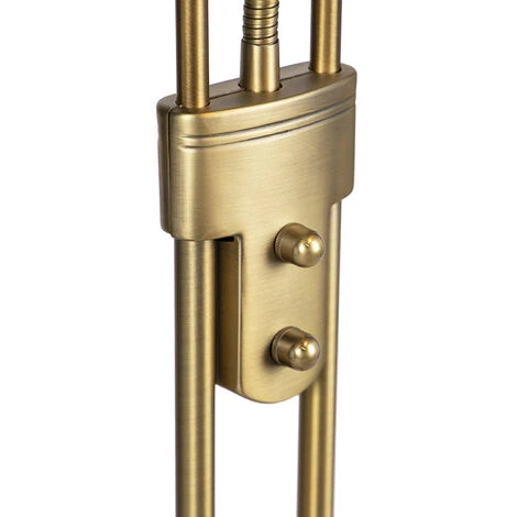 QAZQA Diva - LED Dimmable Lampadaire Eclairage Indirect Moderne Variateur Inclus - 1 Lumière - H 1800 Mm - Bronze - Moderne - Éclairage Intérieur - Salon I Chambre I Cuisine I Salle à Manger - Bronze 5 QAZQA Diva - LED Dimmable Lampadaire Eclairage Indirect Moderne Variateur Inclus - 1 Lumière - H 1800 Mm - Bronze - Moderne - Éclairage Intérieur - Salon I Chambre I Cuisine I Salle à Manger - Bronze – Image 3