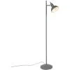 QAZQA Tommy - Lampadaire Rustique - 1 Lumière - H 1200 Mm - Anthracite - Rustique - Éclairage Intérieur - Salon I Chambre I Cuisine I Salle à Manger - Anthracite