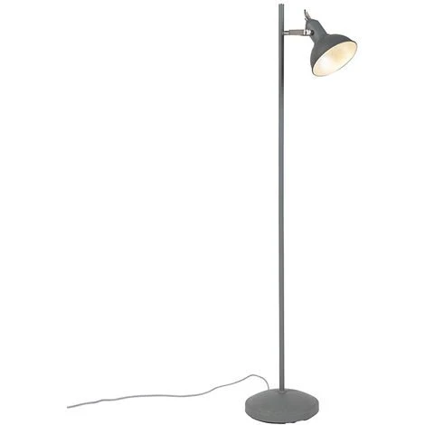 QAZQA Tommy - Lampadaire Rustique - 1 Lumière - H 1200 Mm - Anthracite - Rustique - Éclairage Intérieur - Salon I Chambre I Cuisine I Salle à Manger - Anthracite 3 QAZQA Tommy - Lampadaire Rustique - 1 Lumière - H 1200 Mm - Anthracite - Rustique - Éclairage Intérieur - Salon I Chambre I Cuisine I Salle à Manger - Anthracite