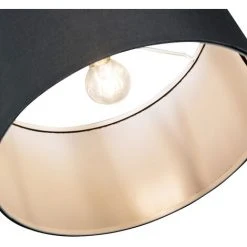 QAZQA Vinossa - Lampe Arquée Moderne - 1 Lumière - H 1740 Mm - Noir - Moderne - Éclairage Intérieur - Salon - Noir -Lampadaire Soldes 2022 11227907 5