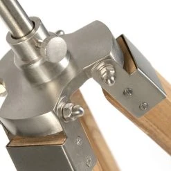 QAZQA Lampadaire Rural Trépied Bois Avec Acier - Cortin - Marron -Lampadaire Soldes 2022 11228195 4