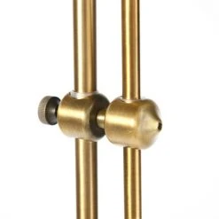 QAZQA Ashley - Lampadaire Avec Abat-jour Classique/Antique - 1 Lumière - H 1800 Mm - Bronze - Classique/Antique - Éclairage Intérieur - Salon I Chambre I Cuisine I Salle à Manger - Bronze -Lampadaire Soldes 2022 11228233 5