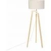 QAZQA Puros - Lampe De Table Trépied/tripode Moderne - 1 Lumière - H 1450 Mm - Gris - Moderne - Éclairage Intérieur - Salon I Chambre I Cuisine I Salle à Manger - Gris -Lampadaire Soldes 2022 11263001 1