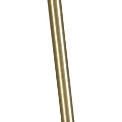 QAZQA Parte - Lampe Sur Pied Réglable Moderne - 1 Lumière - H 1430 Mm - Doré/Laiton - Design,Moderne - Éclairage Intérieur - Salon I Chambre I Cuisine I Salle à Manger - Doré/Laiton -Lampadaire Soldes 2022 11559137 4
