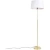 QAZQA Parte Fl - Lampadaire Moderne - 1 Lumière - H 1720 Mm - Doré/Laiton - Design,Moderne - Éclairage Intérieur - Salon I Chambre I Cuisine I Salle à Manger - Doré/Laiton -Lampadaire Soldes 2022 11559160 1