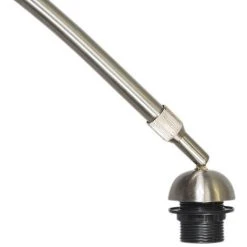 QAZQA Arc - Lampe Arquée Classique/Antique - 1 Lumière - L 1700 Mm - Acier - Rétro - Éclairage Intérieur - Salon I Chambre I Cuisine I Salle à Manger - Acier -Lampadaire Soldes 2022 11559171 3