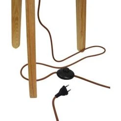 BARCELONA LED Lampadaire Trépied En Bois "Nashua" E27 -Lampadaire Soldes 2022 11711944 5