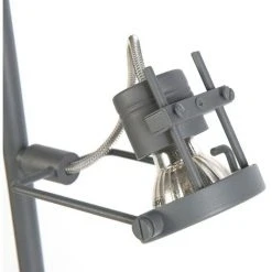 QAZQA Suplux - Lampadaire Industriel - 2 Lumière - H 1500 Mm - Anthracite - Rustique - Éclairage Intérieur - Salon I Chambre I Cuisine I Salle à Manger - Anthracite -Lampadaire Soldes 2022 11884534 5