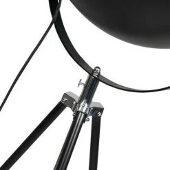 QAZQA Magna Yeyang - Lampe De Table Trépied/tripode Moderne - 1 Lumière - H 160 Cm - Noir - Moderne - Éclairage Intérieur - Salon I Chambre I Cuisine I Salle à Manger - Noir -Lampadaire Soldes 2022 11947314 3