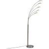 QAZQA Sixties - LED Dimmable Lampadaire Design Variateur Inclus - 5 Lumière - H 1800 Mm - Acier - Design - Éclairage Intérieur - Salon I Chambre - Acier -Lampadaire Soldes 2022 12013921 1