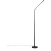 QAZQA Berdien Fl - LED Dimmable Lampadaire Moderne Variateur Inclus - 1 Lumière - H 1630 Mm - Noir - Moderne - Éclairage Intérieur - Salon - Noir