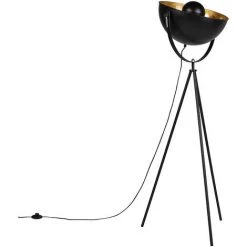 QAZQA Magna Licht88 - Lampadaire Design - 1 Lumière - H 1440 Mm - Noir - Design,Art Deco,Classique/Antique - Éclairage Intérieur - Salon I Chambre - Noir -Lampadaire Soldes 2022 12013926 3