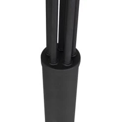 QAZQA Sixties - Lampadaire Design - 5 Lumière - H 2155 Mm - Noir - Moderne,Design - Éclairage Intérieur - Salon I Chambre - Noir 9 QAZQA Sixties - Lampadaire Design - 5 Lumière - H 2155 Mm - Noir - Moderne,Design - Éclairage Intérieur - Salon I Chambre - Noir -Lampadaire Soldes 2022 12013935 4