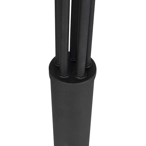 QAZQA Sixties - Lampadaire Design - 5 Lumière - H 2155 Mm - Noir - Moderne,Design - Éclairage Intérieur - Salon I Chambre - Noir 6 QAZQA Sixties - Lampadaire Design - 5 Lumière - H 2155 Mm - Noir - Moderne,Design - Éclairage Intérieur - Salon I Chambre - Noir – Image 4