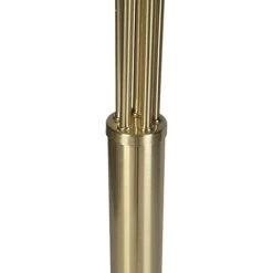 QAZQA Sixties Marmo - Lampadaire Design - 5 Lumière - H 2155 Mm - Doré/Laiton - Moderne,Design - Éclairage Intérieur - Salon I Chambre - Doré/Laiton -Lampadaire Soldes 2022 12013936 3