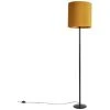 QAZQA Simplo Fl - Lampadaire Rustique - 1 Lumière - H 1780 Mm - Jaune - Moderne,Rustique - Éclairage Intérieur - Salon I Chambre I Cuisine I Salle à Manger - Jaune -Lampadaire Soldes 2022 12179886 1