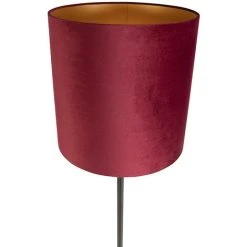 QAZQA Simplo Fl - Lampadaire Avec Abat-jour Classique/Antique - 1 Lumière - H 1780 Mm - Rouge - Classique/Antique - Éclairage Intérieur - Salon I Chambre - Rouge -Lampadaire Soldes 2022 12271899 4