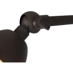 QAZQA Dallas - Lampadaire Avec Lampe De Lecture Rustique - 1 Lumière - H 1850 Mm - Brun Rouille - Rustique - Éclairage Intérieur - Salon - Brun Rouille -Lampadaire Soldes 2022 13262558 3