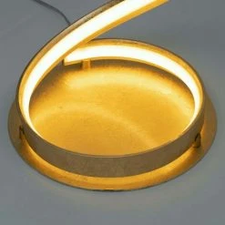 KOSILUM Lampadaire Salon Ondulé Feuille Dorée - Millenium - Doré / Laiton 11 KOSILUM Lampadaire Salon Ondulé Feuille Dorée - Millenium - Doré / Laiton -Lampadaire Soldes 2022 13431719 5