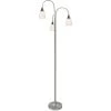 15 Watts LED Lampadaire Verre Pied Lampe Interrupteur à Pied éclairage WOFI 3453.03.54.0000
