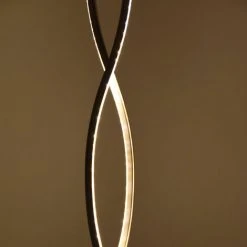 ETC-SHOP Lampadaire LED 24 Watts Salon Projecteurs De Plafond En Cristal Feuille D'effet De Vague -Lampadaire Soldes 2022 13538575 3