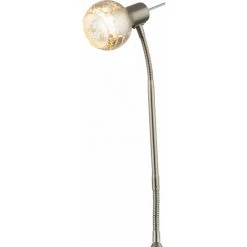 ETC-SHOP Lampadaire Spot Pivotant Lampe De Salon Sur Pied Lampadaire Moderne Verre, Flexo, Argent-métallique, 1x E14, LxH 51 X 154 Cm 8 ETC-SHOP Lampadaire Spot Pivotant Lampe De Salon Sur Pied Lampadaire Moderne Verre, Flexo, Argent-métallique, 1x E14, LxH 51 X 154 Cm -Lampadaire Soldes 2022 13540579 3