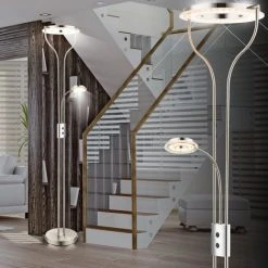 22,5 Watts LED Flexo Lampadaire Uplight Lampadaire Projecteur Lampe De Lecture Globo 59038N -Lampadaire Soldes 2022 13540601 5