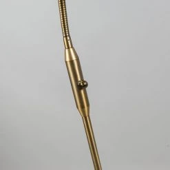 QAZQA Eva - LED Dimmable Lampe De Lecture Moderne Variateur Inclus - 1 Lumière - H 1580 Mm - Bronze - Moderne - Éclairage Intérieur - Salon I Chambre - Bronze -Lampadaire Soldes 2022 13546908 3