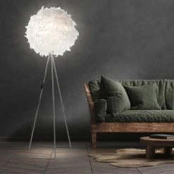 NINO LEUCHTEN Lampadaire Salon Pied Lampe Câble Interrupteur Plume De Canard éclairage Nino Lights 40110107 -Lampadaire Soldes 2022 13633474 2