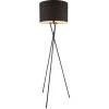 Lampe Sur Pied Salle De Travail Trépied De Lecture Spot Lampe Sur Pied Abat-jour Tissu Noir Globo 24686 -Lampadaire Soldes 2022 13634824 1