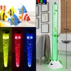 LEUCHTENDIREKT RVB LED Lampe Sur Pied Colonne D'eau Couleur Changeante Câble De Lumière Décoration Poisson Lumières Direct 85106-55 -Lampadaire Soldes 2022 13635320 5