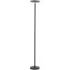 ETC-SHOP Lampadaire Lampadaire LED Uplighter Lampadaire Salon Variateur Avec Spot Orientable, Métal Noir, 1x LED 22W 1700 Lm Blanc Chaud, H 181 Cm -Lampadaire Soldes 2022 13637237 1