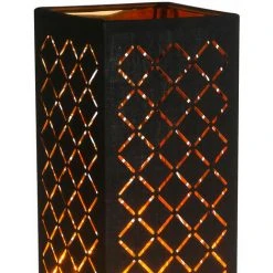 ETC-SHOP Lampadaire Design Noir Salon Plafonnier Sur Pied Lumière Dans Un Ensemble Comprenant Des Ampoules LED -Lampadaire Soldes 2022 13981756 4