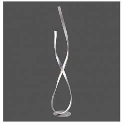 MILLUMINE Lampadaire LED Nickel Satiné Roseau 1600 Lumen - Argent -Lampadaire Soldes 2022 14190661 3