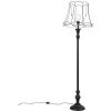 QAZQA Classico - Lampadaire Avec Abat-jour Classique/Antique - 1 Lumière - H 1650 Mm - Noir - Classique/Antique - Éclairage Intérieur - Salon I Chambre I Cuisine I Salle à Manger - Noir -Lampadaire Soldes 2022 14825087 1