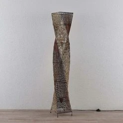 LINDBY Lampadaire Bois 'Kassia' Pour Salon & Salle à Manger - Bois Clair, Bois Foncé -Lampadaire Soldes 2022 14902137 4