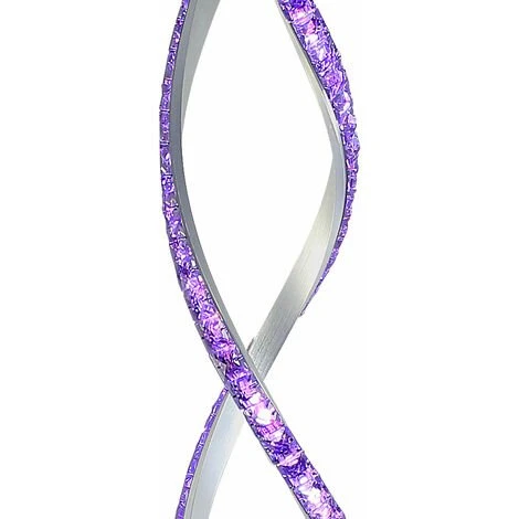 ETC-SHOP RVB LED Lampadaire Salon Salle À Manger Plafond Projecteurs Vagues Luminaire En Verre Cristal 7 ETC-SHOP RVB LED Lampadaire Salon Salle À Manger Plafond Projecteurs Vagues Luminaire En Verre Cristal – Image 5