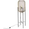 QAZQA Bliss_mesh - Lampadaire Moderne - 1 Lumière - H 1350 Mm - Doré/Laiton - Moderne - Éclairage Intérieur - Salon I Chambre - Doré/Laiton -Lampadaire Soldes 2022 15344808 1