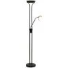 VidaXL Lampadaire à LED Variable 23 W - Noir 1 VidaXL Lampadaire à LED Variable 23 W - Noir -Lampadaire Soldes 2022 15729000 1