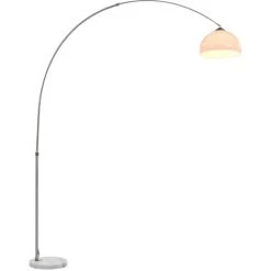 VidaXL Lampe à Arc 60 W Argenté E27 200 Cm - Argent
