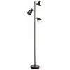 B.K.Licht Lampadaire Design LED Métal Lampe Retro Sur Pied Orientable Noir 230V -Lampadaire Soldes 2022 16358070 1