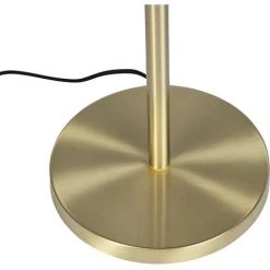 QAZQA Simplo - Lampadaire Moderne - 1 Lumière - H 1490 Mm - Doré/Laiton - Moderne - Éclairage Intérieur - Salon I Chambre - Doré/Laiton -Lampadaire Soldes 2022 16596404 3