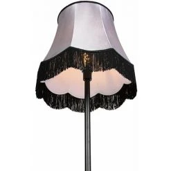 QAZQA Simplo - Lampadaire Avec Abat-jour Moderne - 1 Lumière - H 175.5 Cm - Gris - Moderne - Éclairage Intérieur - Salon I Chambre - Gris -Lampadaire Soldes 2022 16596420 3