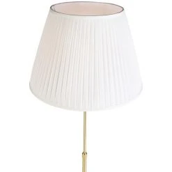 QAZQA Parte Fl - Lampadaire Avec Abat-jour Rustique - 1 Lumière - H 1750 Mm - Crème - Rustique - Éclairage Intérieur - Salon I Chambre I Cuisine I Salle à Manger - Crème -Lampadaire Soldes 2022 17050557 4