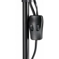 MONZANA Lampadaire Sur Pied Avec Liseuse Luminaire Lampe Orientable 175 Cm Blanc Ou Noir Noir -Lampadaire Soldes 2022 18474145 4