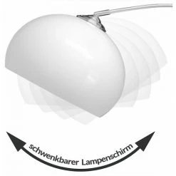 DEUBA Lampe à Arc Design Avec Socle En Marbre 146-220cm Réglable Ajustable Salon -Lampadaire Soldes 2022 18476839 5