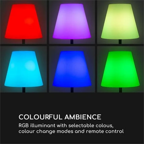 Blumfeldt Moody Solar ST Remote Lampe Solaire IP44 Ampoule LED RVB 5 Blumfeldt Moody Solar ST Remote Lampe Solaire IP44 Ampoule LED RVB – Image 3