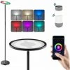 Anten RGB Lampadaire Led 25W Lampadaire Salon Avec Luminosité Réglable Lampe Sur Pied Led Compatible Avec Alexa Et Google Assistant Lampe Sur Pied Chambre Lumière à Choix 3000K-6000K -Lampadaire Soldes 2022 19028662 1
