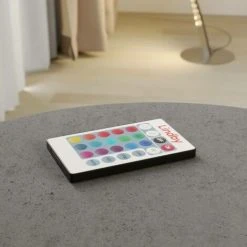 LINDBY LED Lampadaire à Intensité Variable 'Criostal' En Aluminium Pour Salon & Salle à Manger - Aluminium, Transparent -Lampadaire Soldes 2022 22168340 4